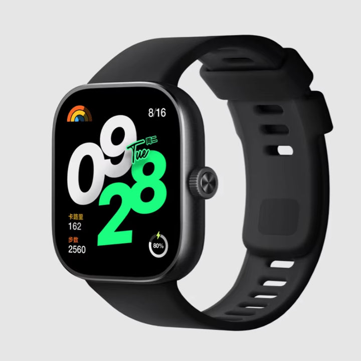 Redmi Watch 4 Smartwatch with 1.97" AMOLED Display, Bluetooth Voice Call Support, and Extended 18-Day Battery Life