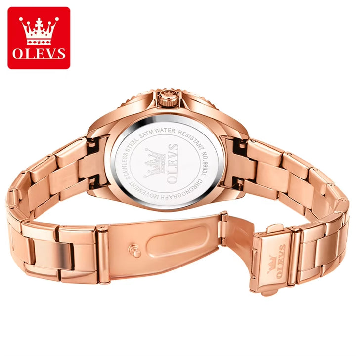 9993 Relogio Feminino Moissanite Watch Rose Gold Fashion Women Watches Classic Luxury Wristwatch Diamond Quartz Watch