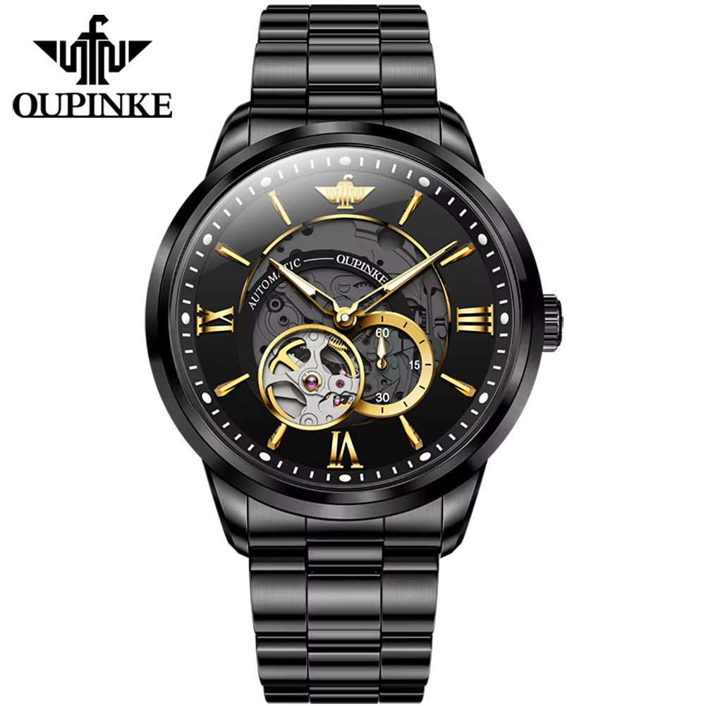 3190 Luxury Factory Hot Selling OEM Watch Japanese Miyota Automatic Mechanic Stainless Steel Luxury Men Wrist Watch