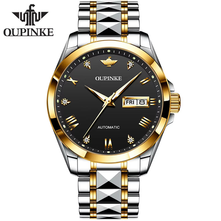 3171 Watch Men Simple Brand Multi-Function Stainless Steel Automatic Mens Mechanical Watches Men