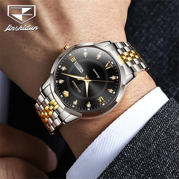 8948 Luxury Automatic Mechanical Watch for Men - Water-Resistant Stainless Steel Sport Design