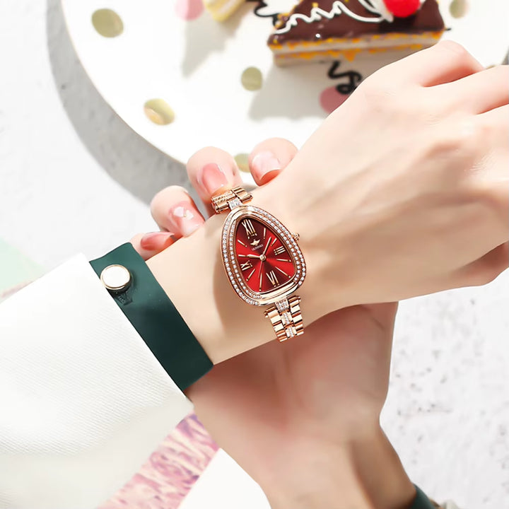 Oupinke 3192 Brand Oval Watches Waterproof Customized Wrist Watch High Quality Women Wrist Watch