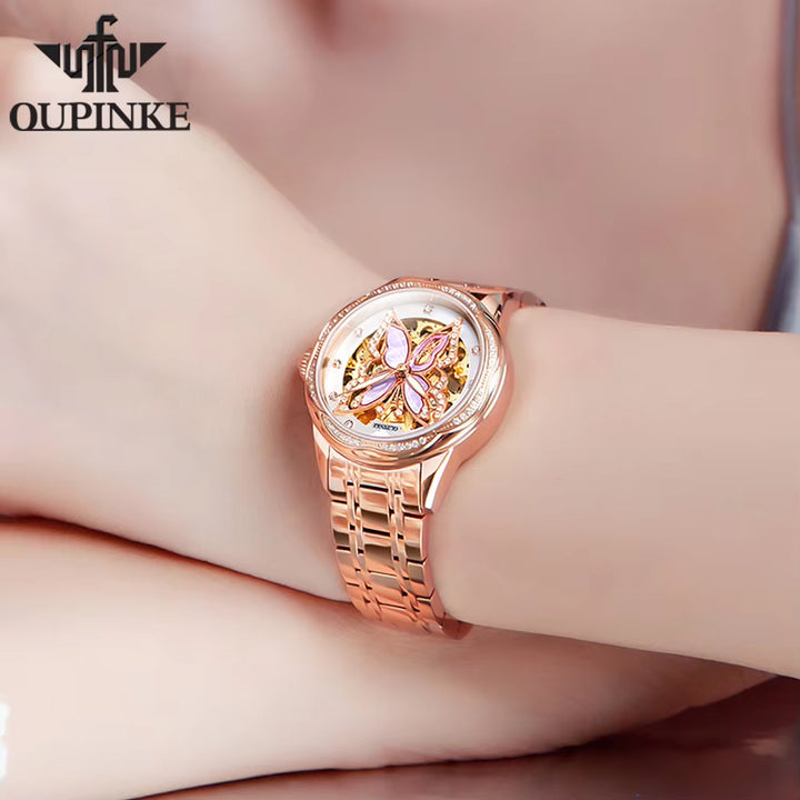 3239 Series Mechanical Skeleton Watches Women Wrist Luxury Watch Custom Logo Women Ladies Watches Brands Luxury