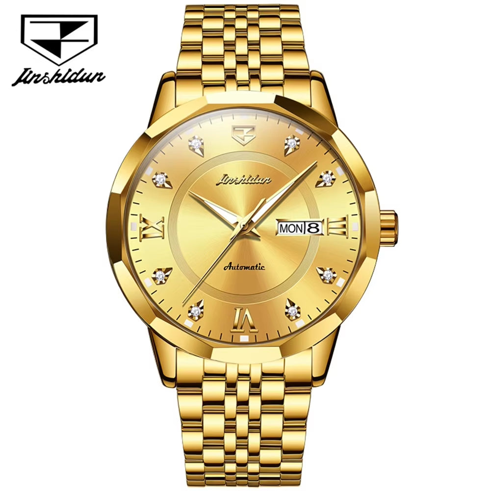 8948 Luxury Automatic Mechanical Watch for Men - Water-Resistant Stainless Steel Sport Design