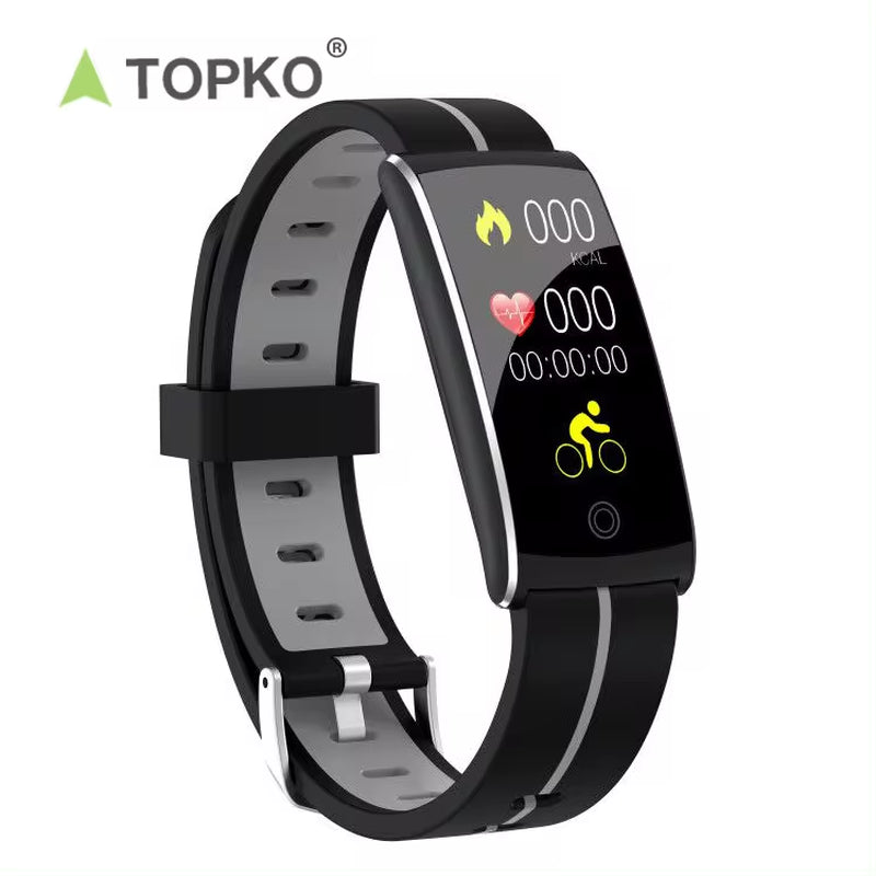 TOPKO Brand New Blood Pressure Monitor Fitness Tracker Sport Smart Watch Bracelet