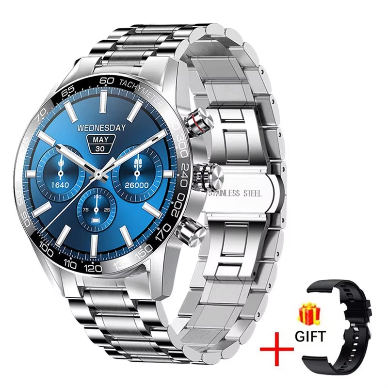 Men's Business Smartwatch with HD Display and Smart Calling Features