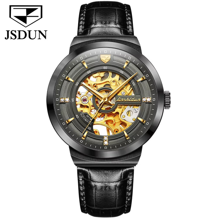 8916 Watch Tourbillon Waterproof Fashion Trend Mechanical Watch Men Belt Watch