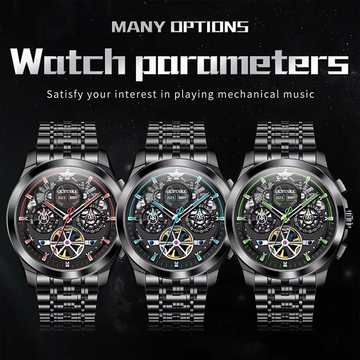 3235 Custom Logo Luxury Mechanical Watch New Design Automatic Mechanical Watch for Men