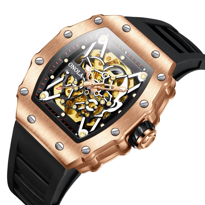 Brand 3829 Hot Sale Luxury Quartz Watches for Men Gold Watch