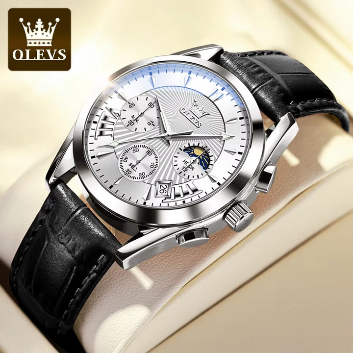 OLEVS 2876 New Factory OEM Customize Private Label Luxury Quartz Men Hot Sale Watches Men Wrist Wristwatches Men Quartz Watch