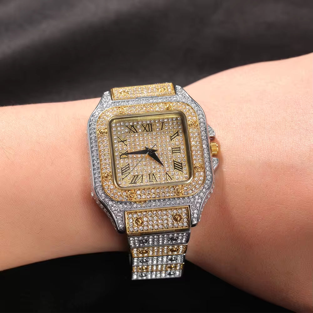 2024 Luxury Iced Out Hip Hop Watches for Men and Women