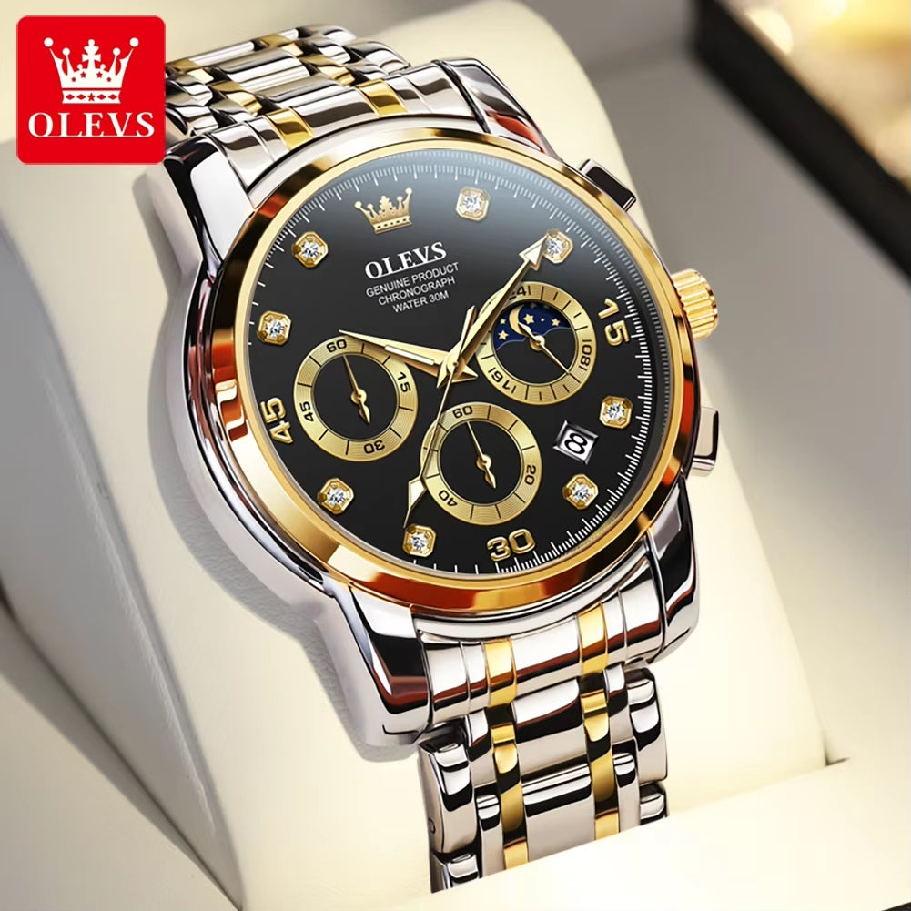 2889 Men's Luxury Imported Quartz Watch with Band