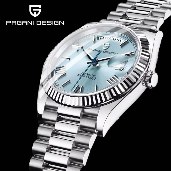 Luxury PAGANI Design New Men Watch 100M Waterproof Seagull Movement Automatic Mechanical Watch for Men